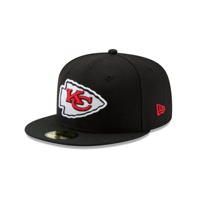 Kansas City Chiefs Gorra | New Era NFL 59fifty Fitted Cap Mexico - Negros
